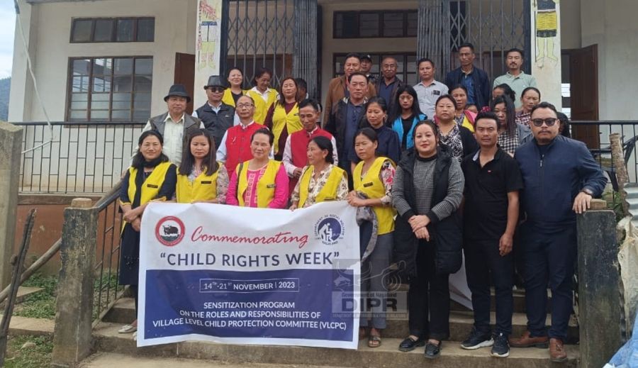 The District Child Protection Unit (DCPU) Zunheboto, Mission Vatsalya, Department of Social Welfare, Nagaland organized a sensitization program on the roles and responsibilities of VLCP under Zunheboto, Satakha and Suruhuto block respectively on November 18.  District Child Protection Officer, Zunheboto, Ruzonuo Rita Rutsa, spoke elaborately about the roles and responsibilities of village level child protection committee (VLCPC). In addition, Legal cum Probation Officer, Khetoholi J Yepthomi, spoke on child rights. KitoAyemi, Protection Officer(IC) chaired the programme.